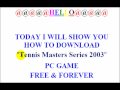 Tennis Masters Series (PC)