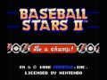 Baseball Stars II (NES)