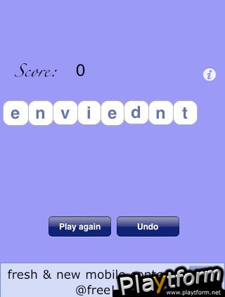 Word Twister Game (iPhone/iPod)
