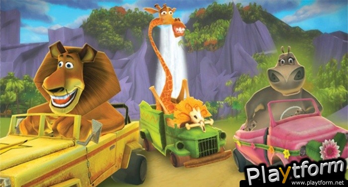 Dreamworks Madagascar Kartz (Wii)