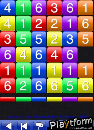 Numbers to 1 (iPhone/iPod)