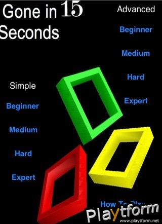 Gone in 15 Seconds (iPhone/iPod)