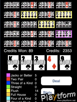 100 Play Poker (iPhone/iPod)