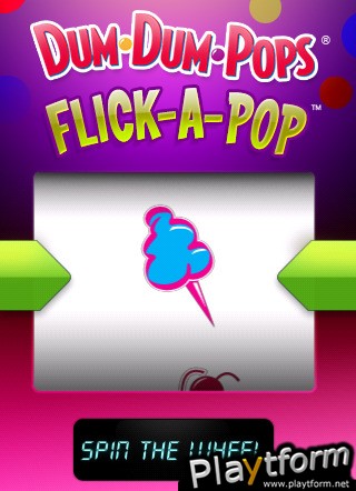 Dum Dum Pops Flick-A-Pop (iPhone/iPod)