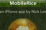 MobileRice (iPhone/iPod)