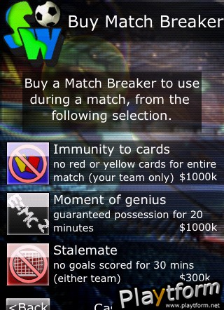 Soccer World: Manager 2009 (iPhone/iPod)