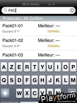 Mots Meles (iPhone/iPod)