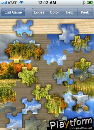Jigsawed Jigsaw Puzzle (iPhone/iPod)