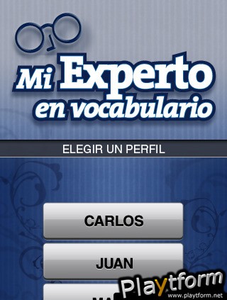 Mi experto en vocabulario (iPhone/iPod)