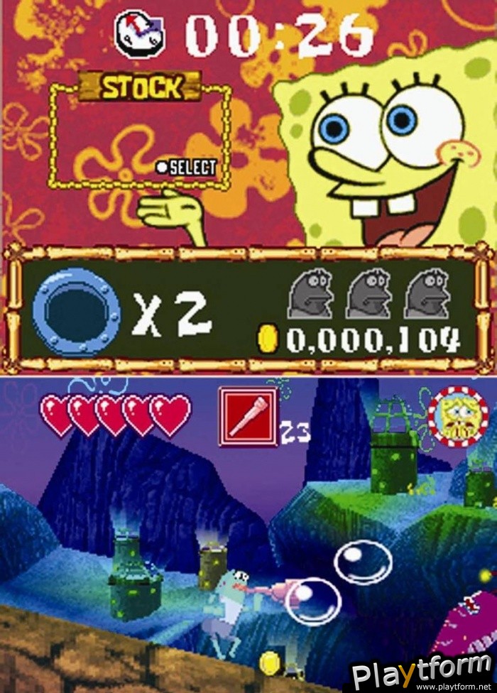 Drawn to Life: SpongeBob SquarePants Edition (DS)