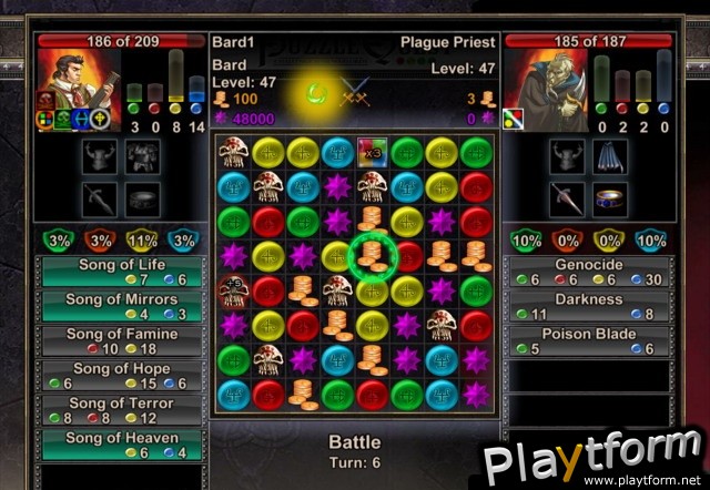 Puzzle Quest: Challenge of the Warlords - Revenge of the Plague Lord (Xbox 360)