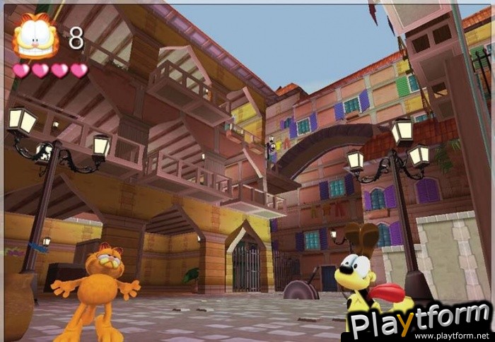 Garfield: Lasagna World Tour (PlayStation 2)