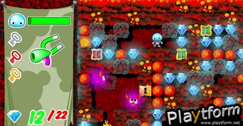 Boulder Dash: ROCKS! (PSP)