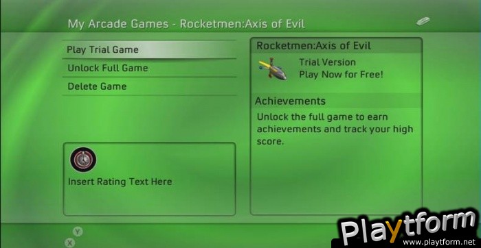 Rocketmen: Axis of Evil (PlayStation 3)