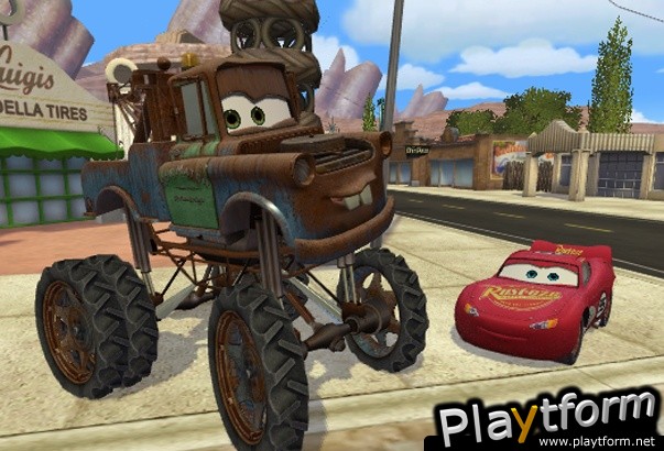 Cars Mater-National Championship (PlayStation 2)