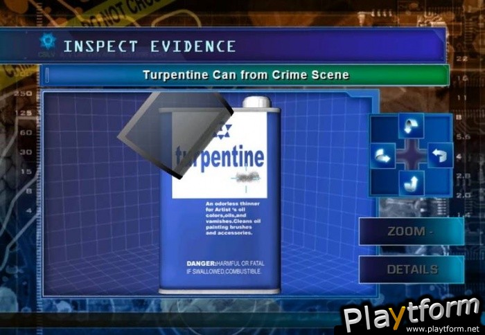 CSI: Crime Scene Investigation: Hard Evidence (PC)
