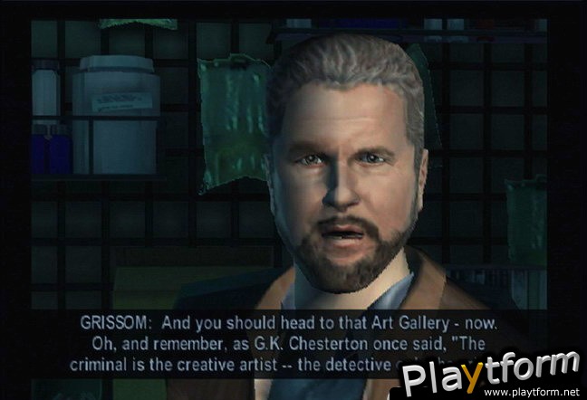 CSI: 3 Dimensions of Murder (PlayStation 2)