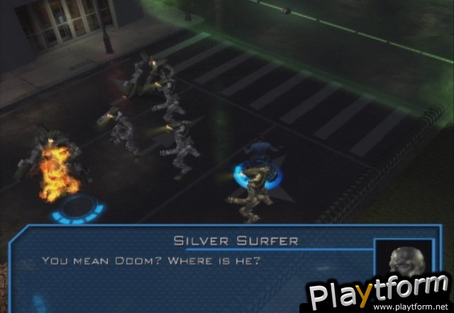 Fantastic Four: Rise of the Silver Surfer (PlayStation 2)