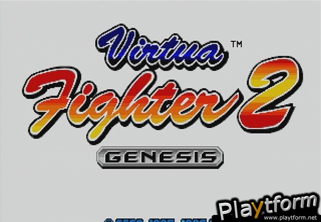Virtua Fighter 2 (Wii)