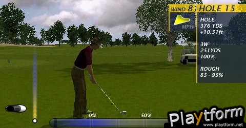 ProStroke Golf - World Tour 2007 (PSP)