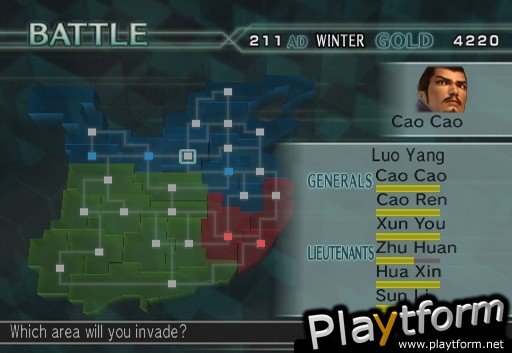 Dynasty Warriors 5 Empires (PlayStation 2)