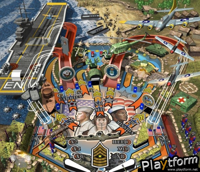 Patriotic Pinball (PlayStation)
