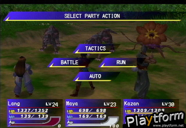 Legaia 2: Duel Saga (PlayStation 2)