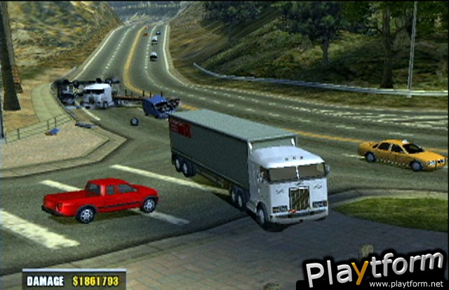 Burnout 2: Point of Impact (PlayStation 2)