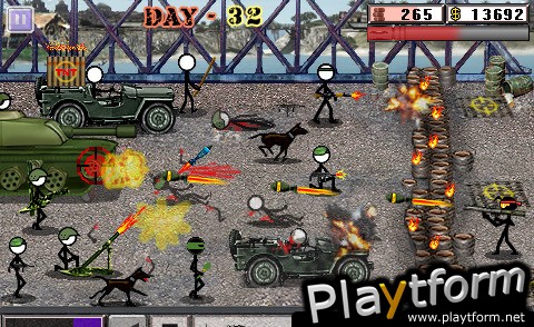 a stickman - in the line of fire (iPhone/iPod)