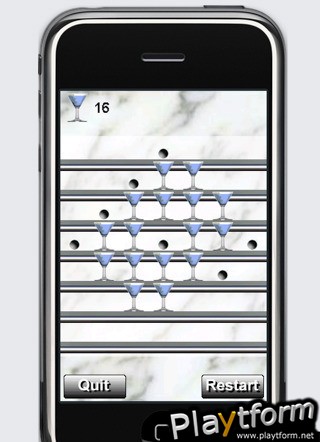 a Blue Cocktail Peg ! (iPhone/iPod)