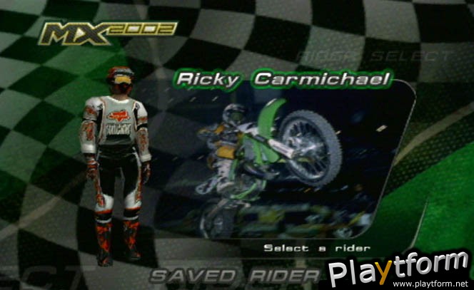 MX 2002 Featuring Ricky Carmichael (PlayStation 2)