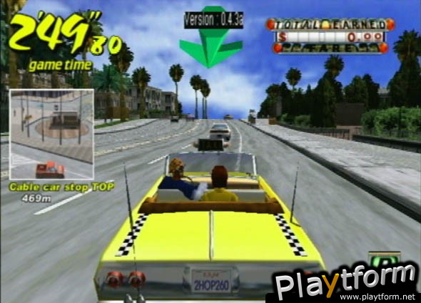 Crazy Taxi (PlayStation 2)