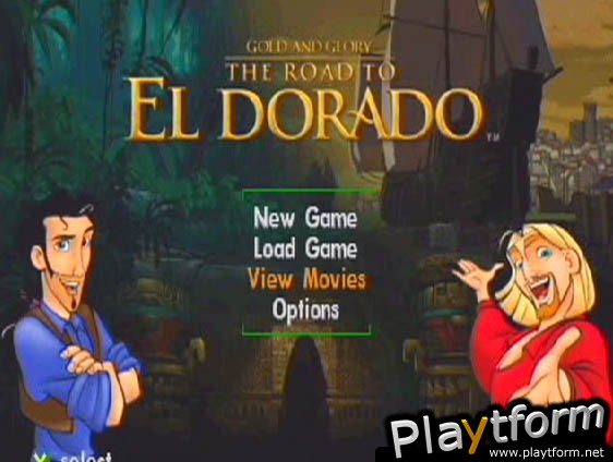Gold and Glory:  The Road to El Dorado (PlayStation)