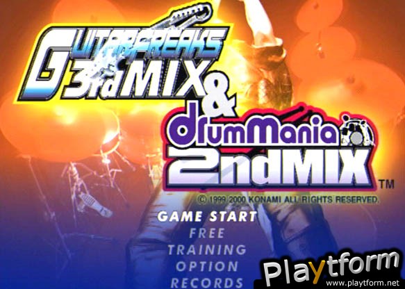 Guitar Freaks 3rd Mix & DrumMania 2nd Mix (PlayStation 2)