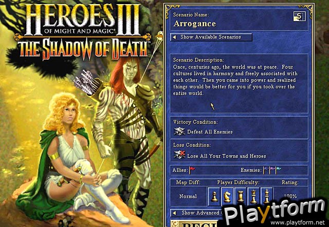 Heroes of Might and Magic III: The Shadow of Death (PC)
