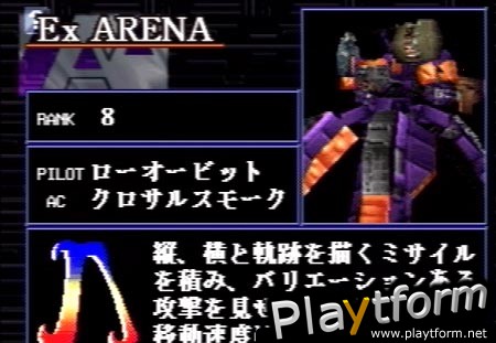 Armored Core: Master of Arena (PlayStation)