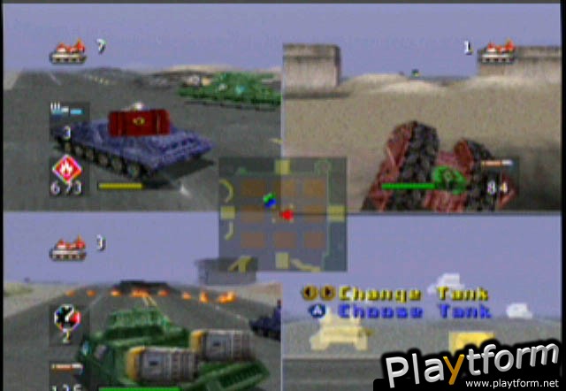 BattleTanx: Global Assault (Nintendo 64)