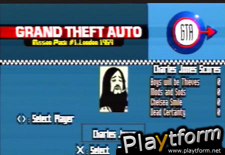 Grand Theft Auto: London, 1969 (PlayStation)