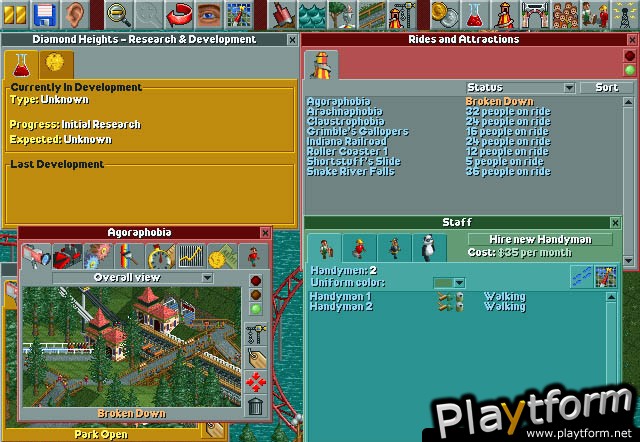 RollerCoaster Tycoon (PC)