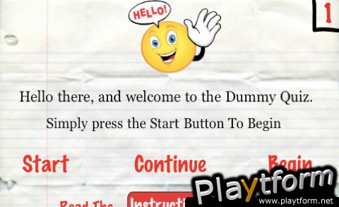 Dummy Quiz (iPhone/iPod)
