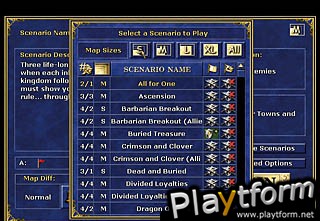 Heroes of Might and Magic III (Dreamcast)