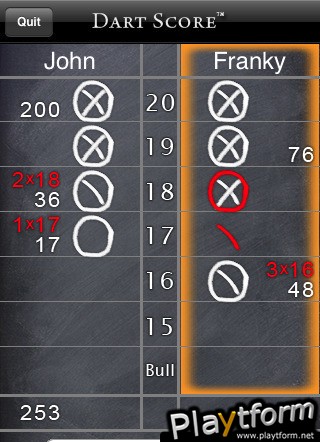 Dart Score (iPhone/iPod)