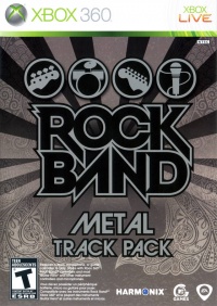 Rock Band Metal Track Pack