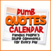 Dumb Quotes Calendar