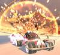 Supersonic Acrobatic Rocket-Powered Battle-Cars