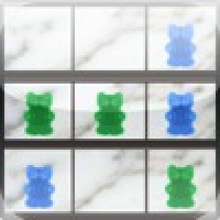 a Jelly Bear Tic Tac Toe - Morpion