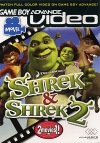 Shrek / Shrek 2 2-in-1 Gameboy Advance Video