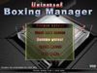 Universal Boxing Manager