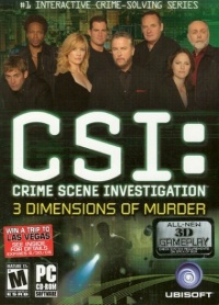 CSI: 3 Dimensions of Murder