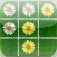 a Daisy Tic Tac Toe - Morpion